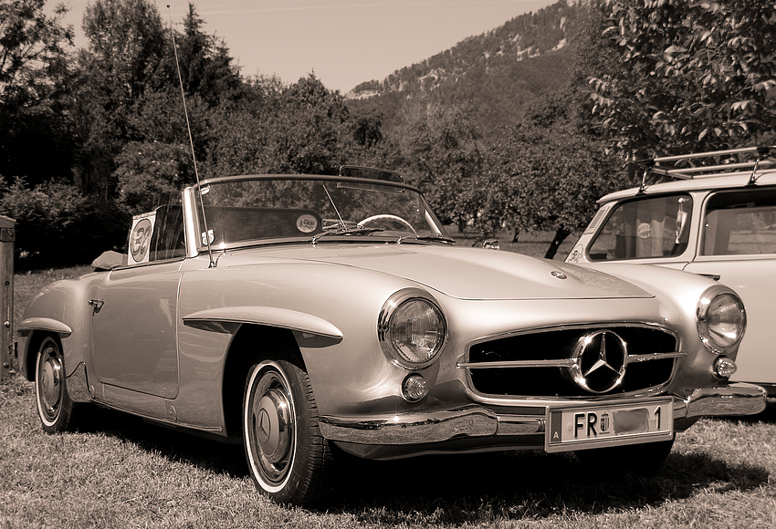 Mercedes Benz 190SL...