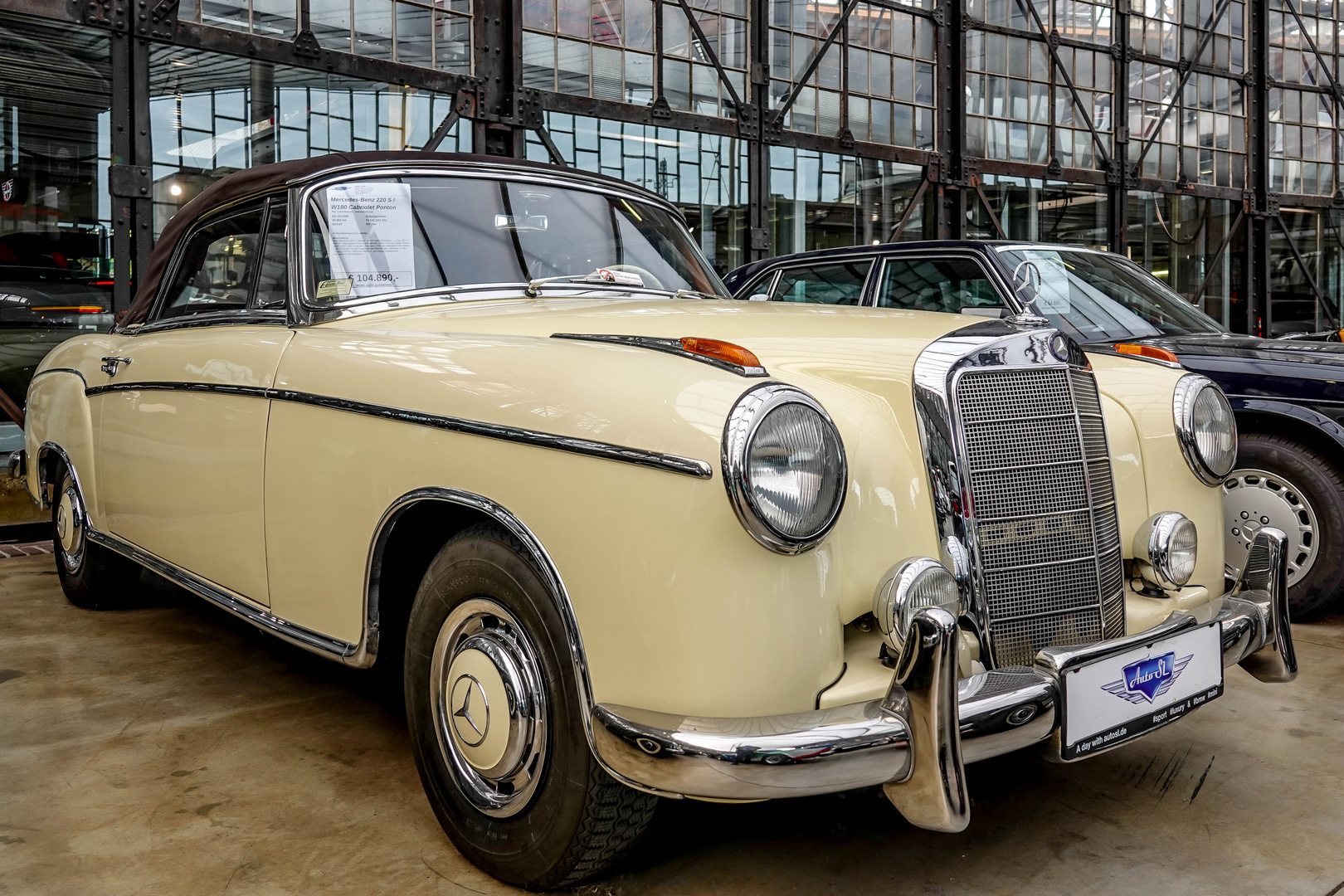 MERCEDES BENZ 220 S Cabriolet Ponton