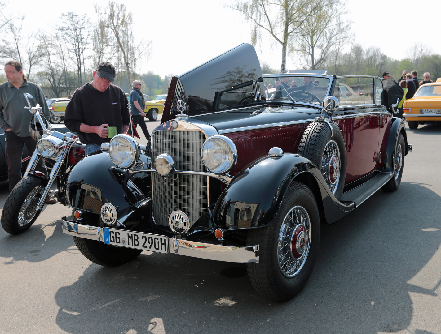 Mercedes Benz 290 B Cabriolet 1 Foto & Bild autos & zweiräder
