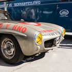 Mercedes Benz 300 SL Flügeltürer als Rallye Fahrzeug