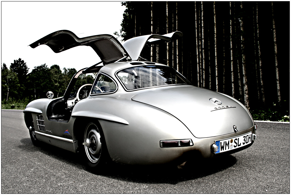 Mercedes-Benz 300 SL Hinteransicht