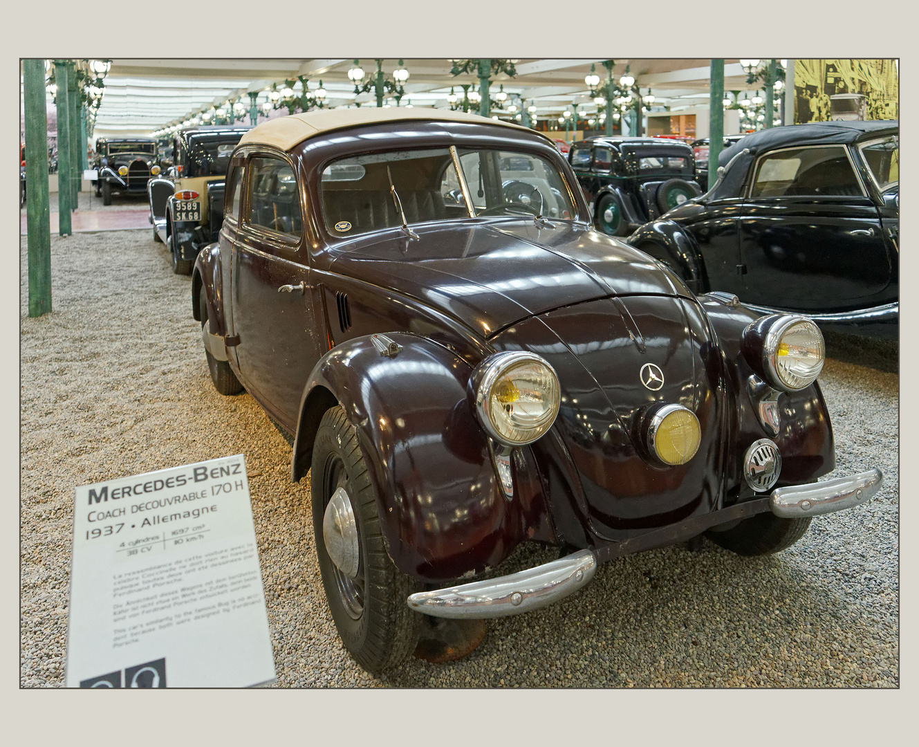 Mercedes-Benz Coach découvrable 170 H 1937