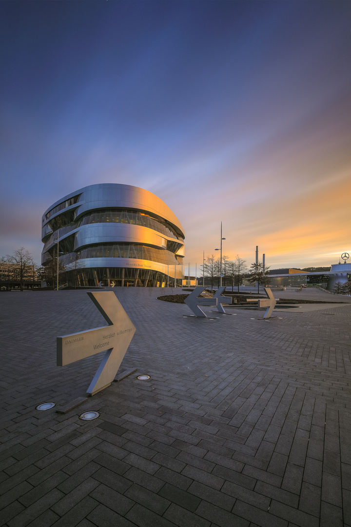 Mercedes Benz Museum...