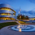 Mercedes-Benz Museum - Blaue Stunde