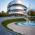 Mercedes-Benz Museum - Blaue Stunde