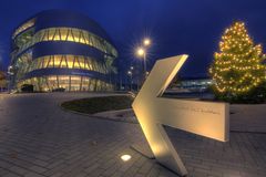 Mercedes-Benz Museum im Dezember