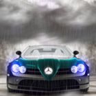 Mercedes-Benz SLR bei regen...