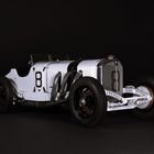 Mercedes-Benz SSKL (WS 06 RS, 1931), Der weiße Elefant (15-sw-w-i67)