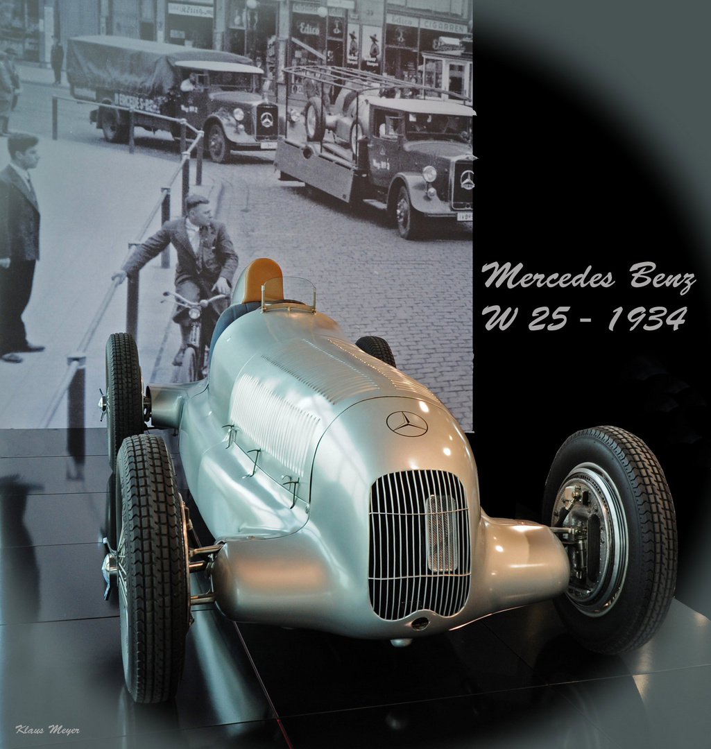 Mercedes Benz W 25 Silberpfeil