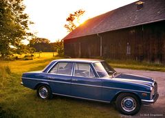 Mercedes-Benz W114 bei Havixbeck im Münsterland