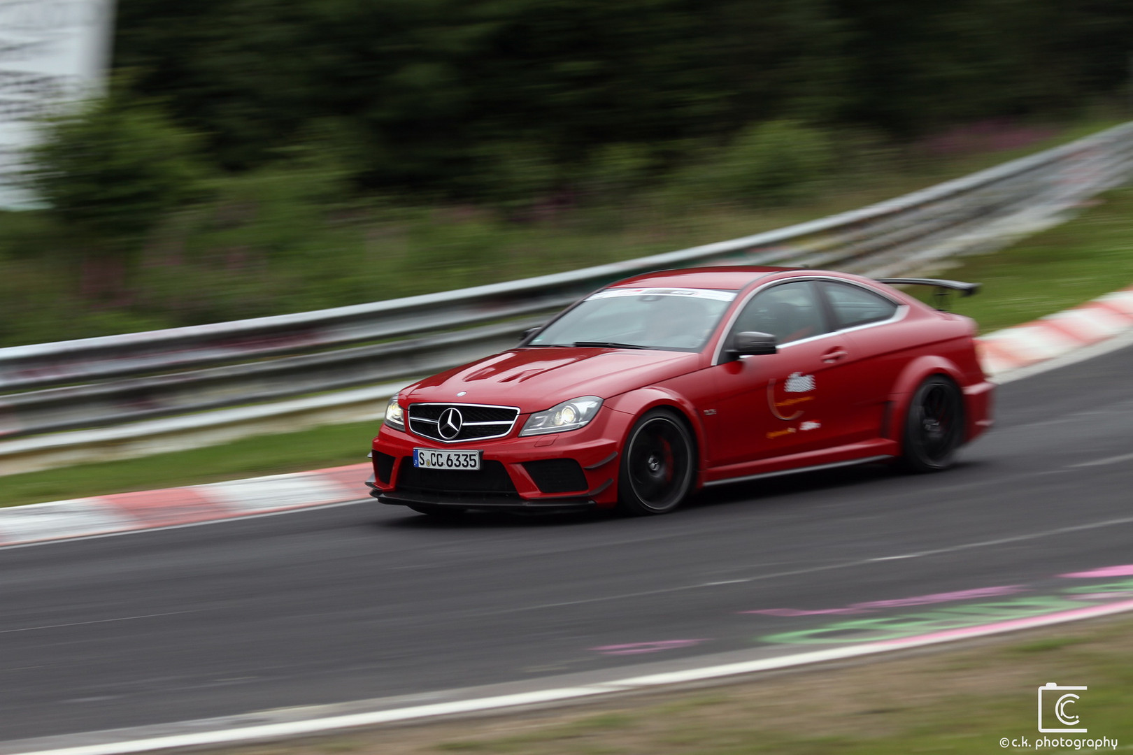 Mercedes C 63 AMG Coupe Black Series @ Brünnchen, Nordschleife