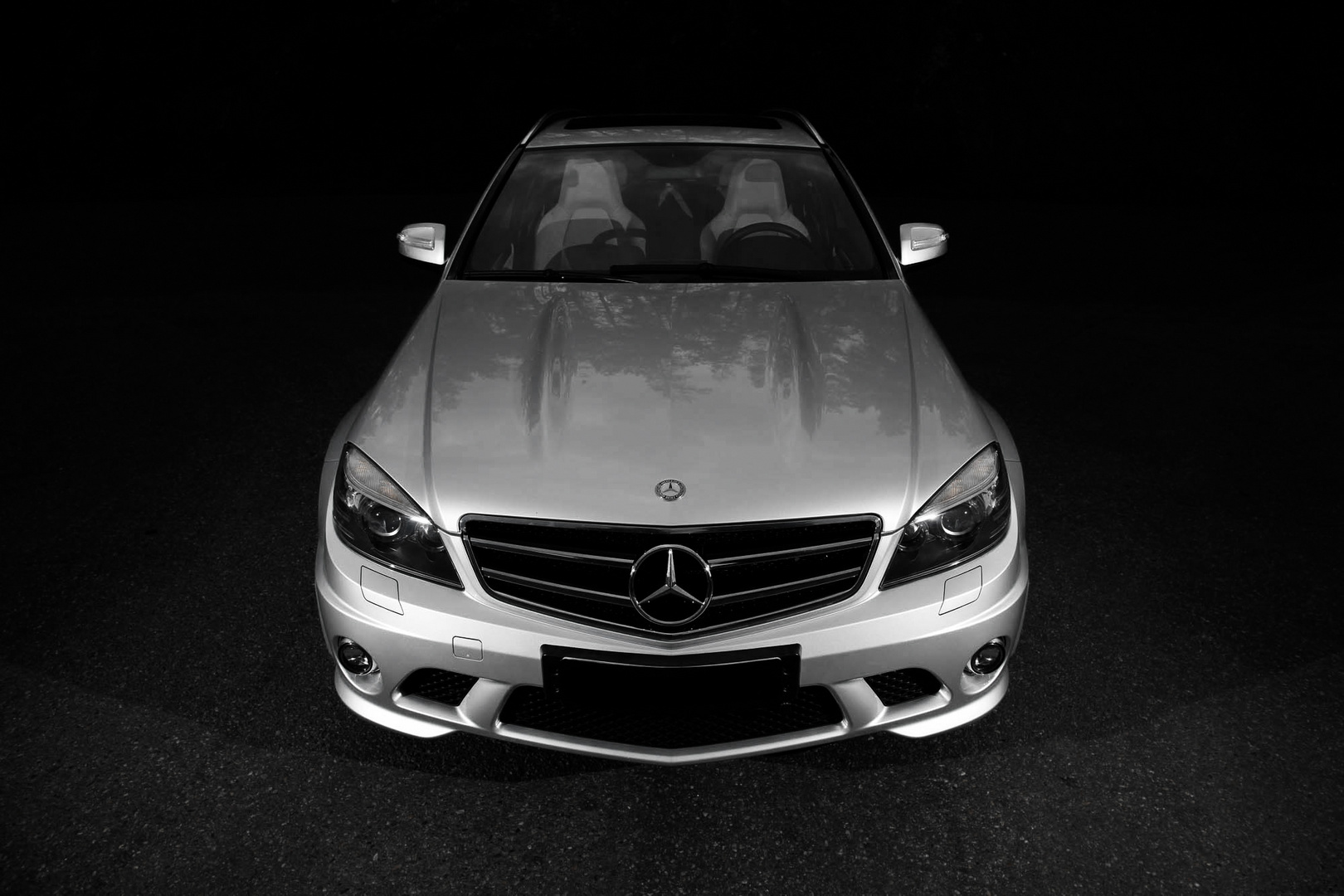 Mercedes C63 AMG Front