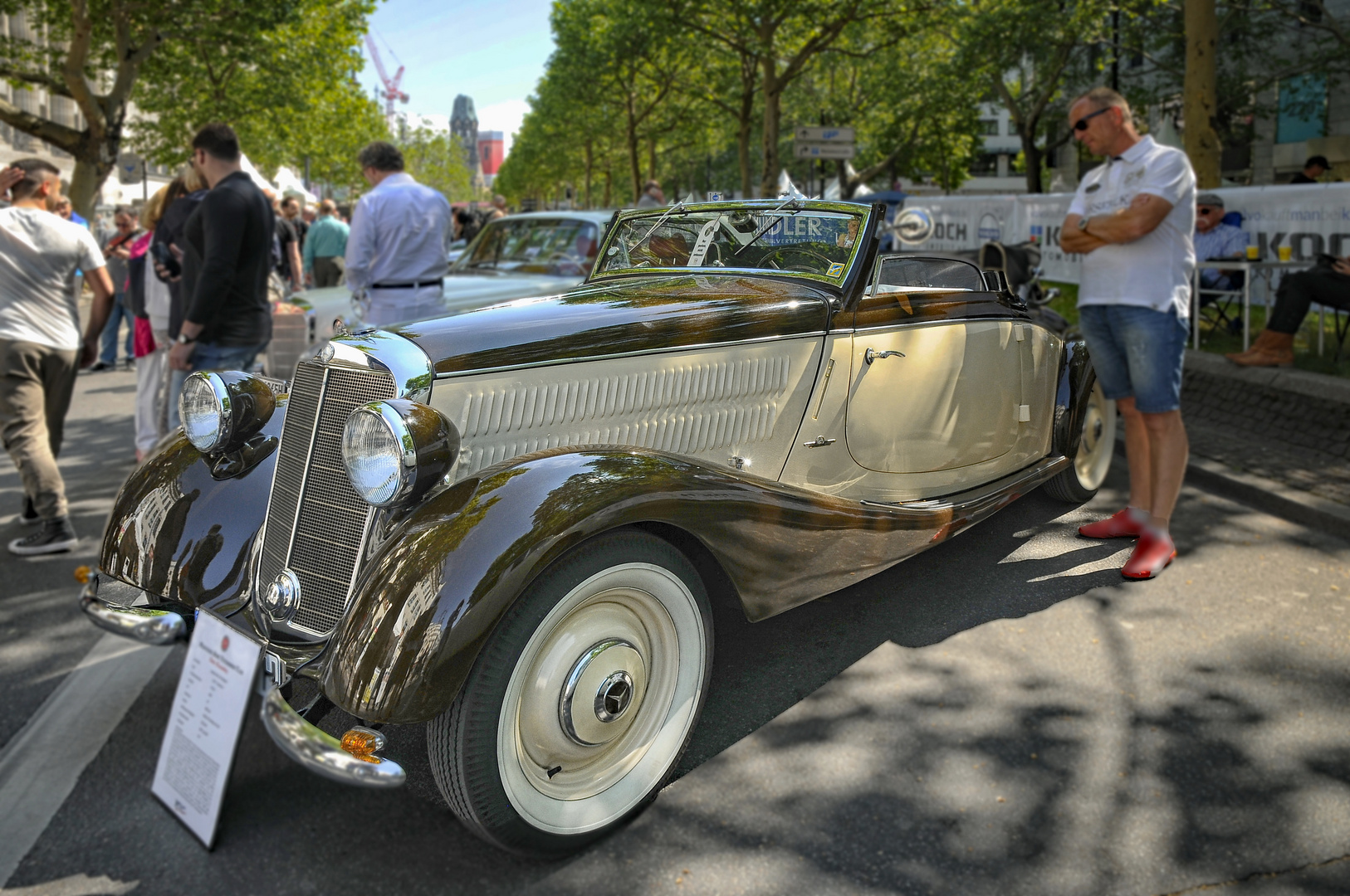 Mercedes Coupe- 220 1955 Baujahr