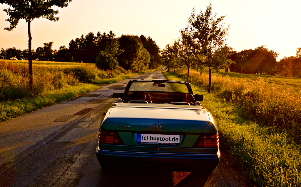 Mercedes E320 als W124 Cabrio Coupe