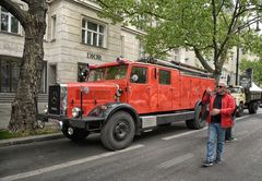 Mercedes Feuerwehr damals