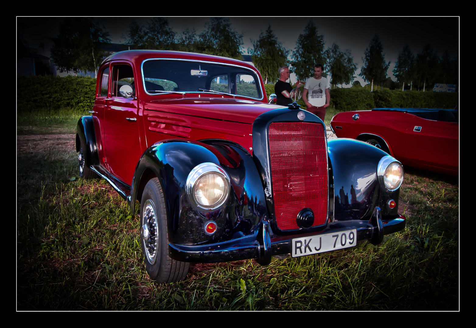 Mercedes in Leksand (Schweden).