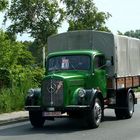 Mercedes - LKW Oldie beim Oldtimertreffen in Cuxhaven - Döse