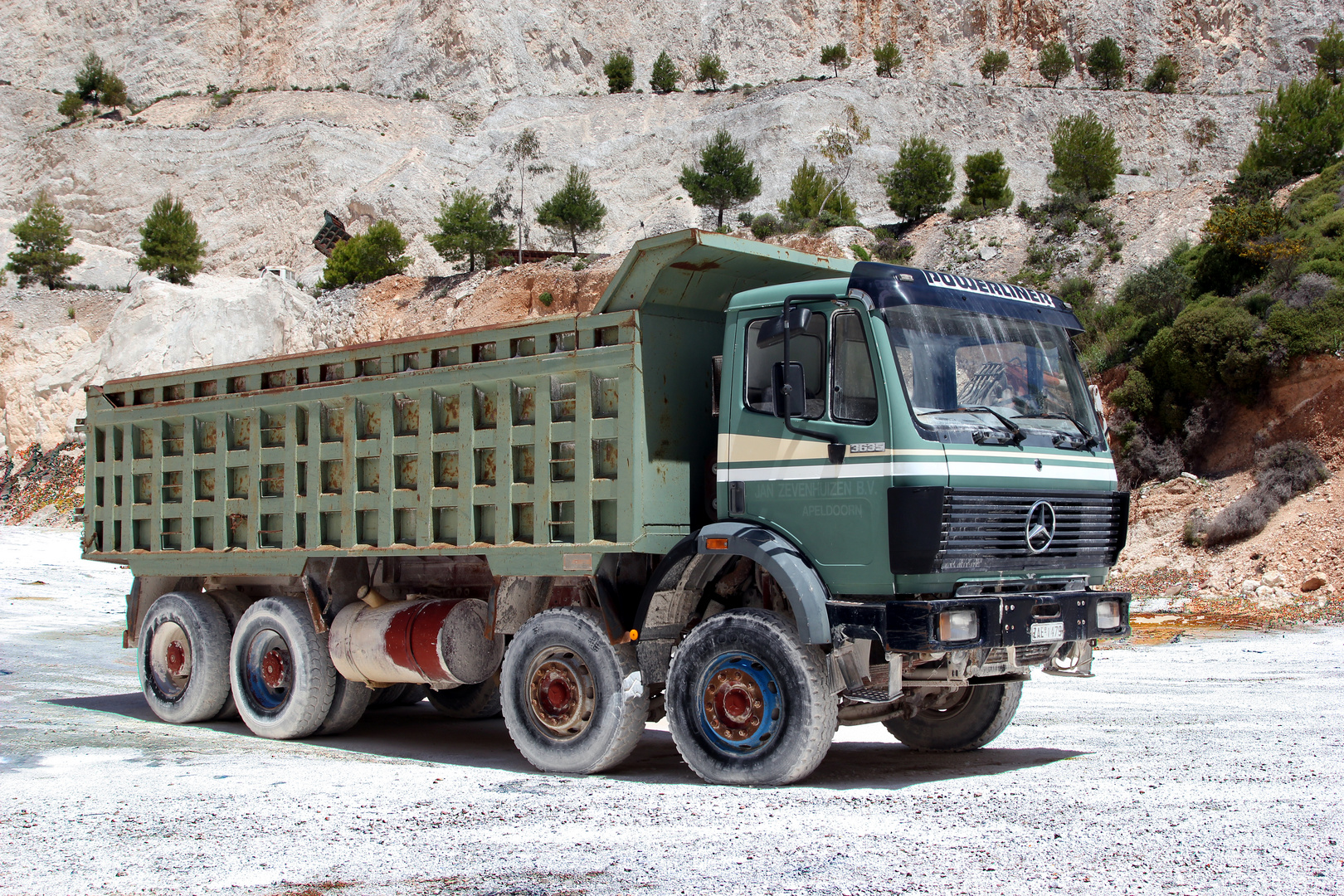 Mercedes LKW, Typ SK 3635 K, Powerliner, erste Serie