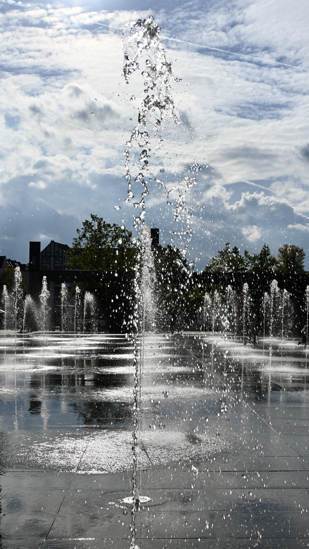 Mercedes-Platz Wasserspiele