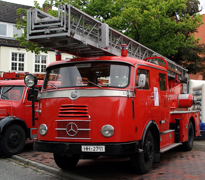 Mercedes Pullmann Leiterwagen Bj.1959