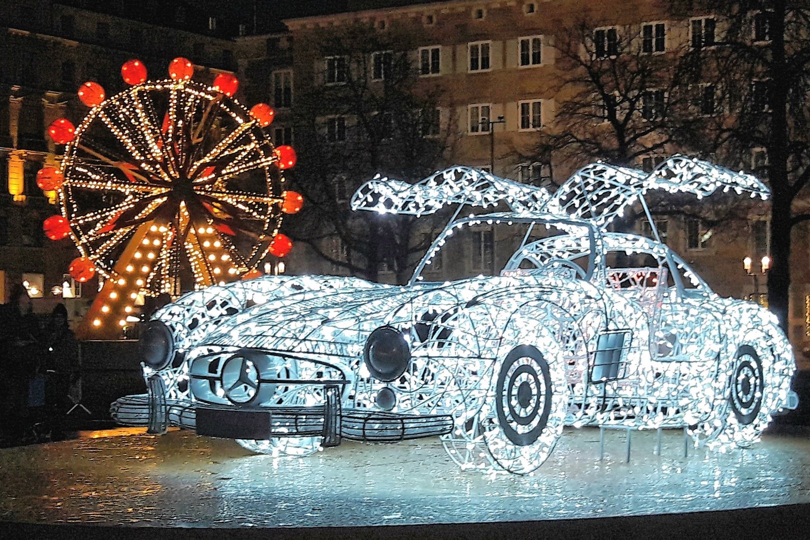 Mercedes SL "light" im Weihnachtszauberland 