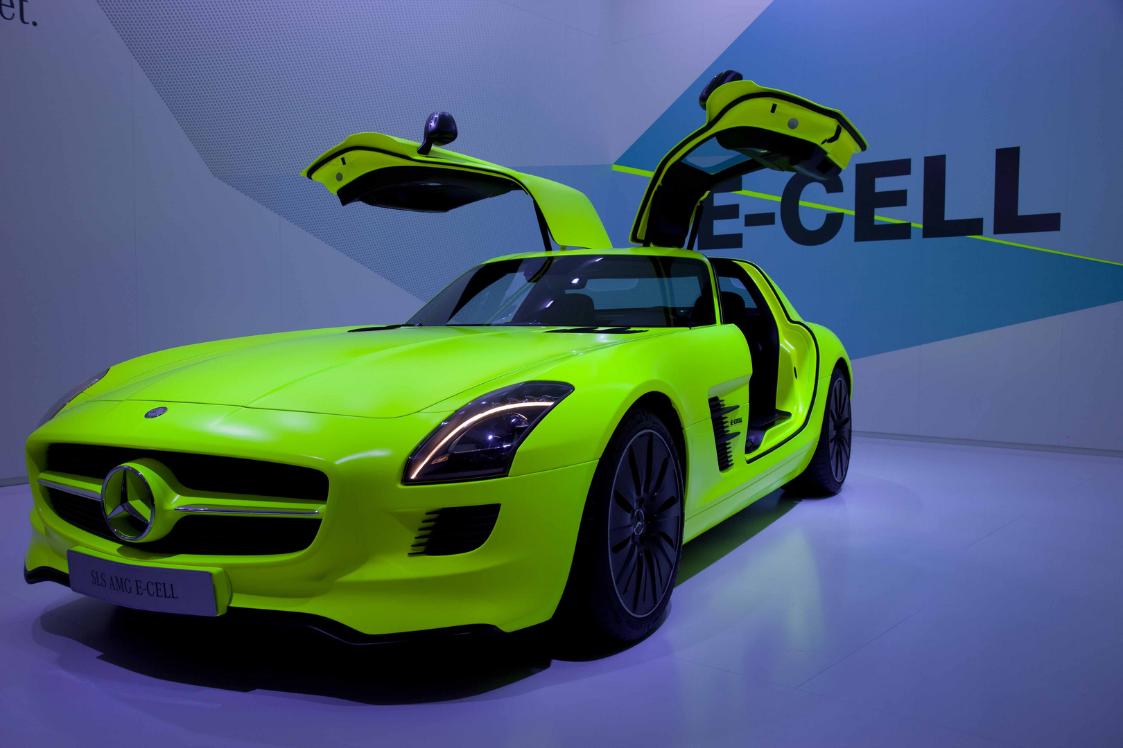 Mercedes SLS AMG E-Cell IAA 2011