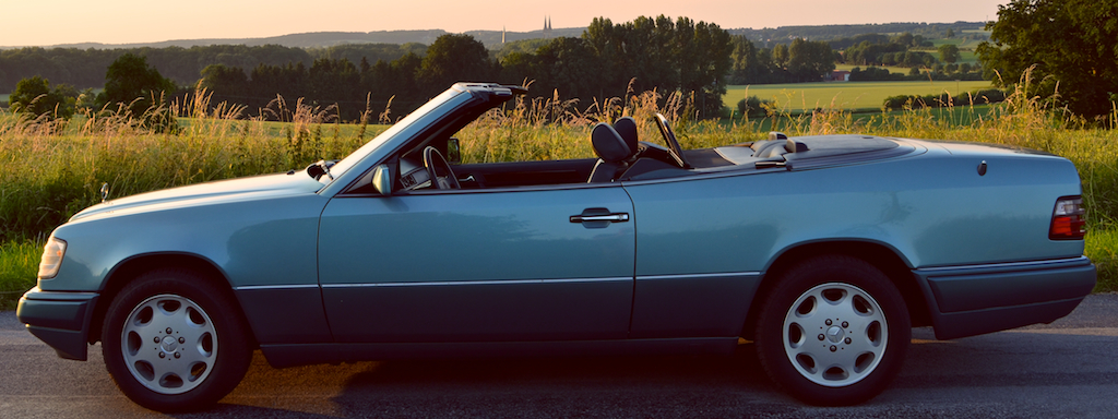 Mercedes W124 Cabrio in Billerbeck - Münsterland