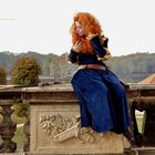 Merida-Cosplay im Park von Schloss Moritzburg bei Dresden - (c) Hansjörg Henckel