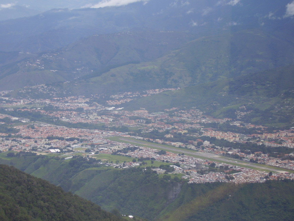 Mérida (Venezuela) desde las alturas