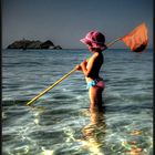 meriggiare sulla spiaggia di Barcaggio