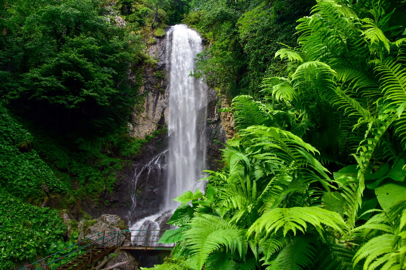 Merisi-Wasserfall,,