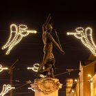 Merkurbrunnen mit Engel