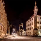 Merkursäule + Stiftskirche