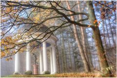 Merkurtempel im Bergpark Wilhelmshöhe 