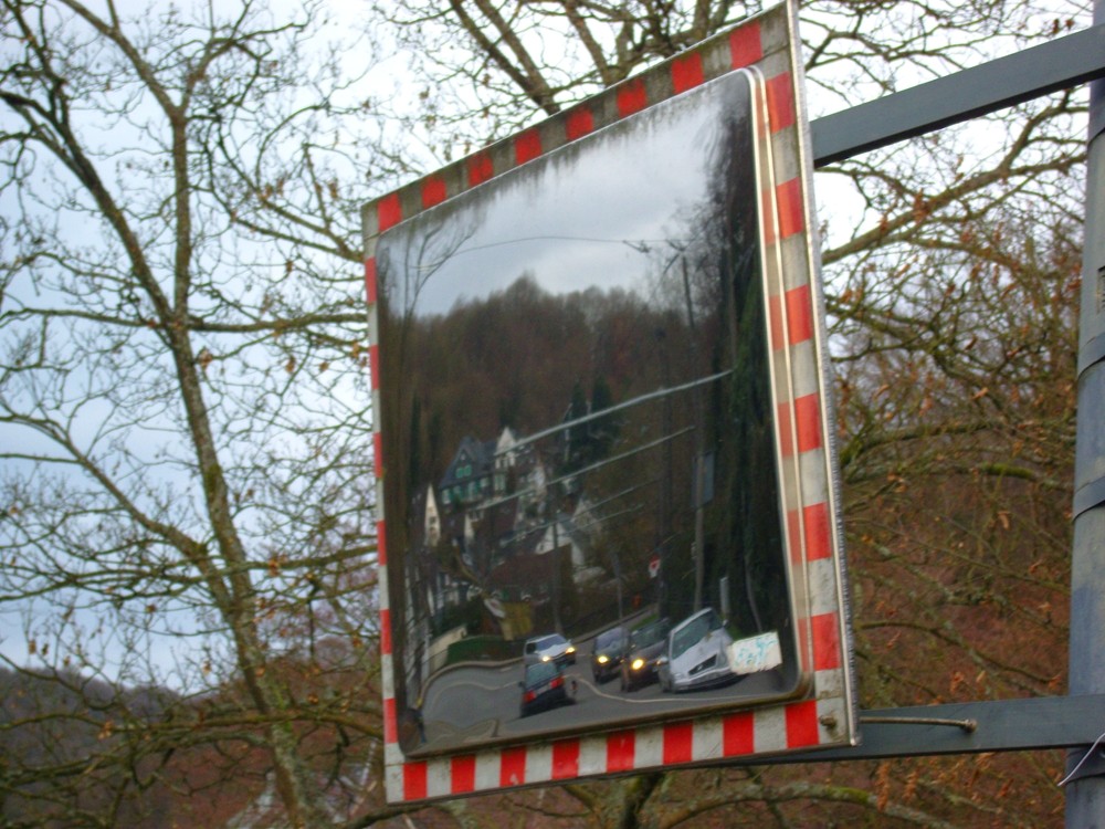 Merkwürdiger Verkehr in Solingen-Burg