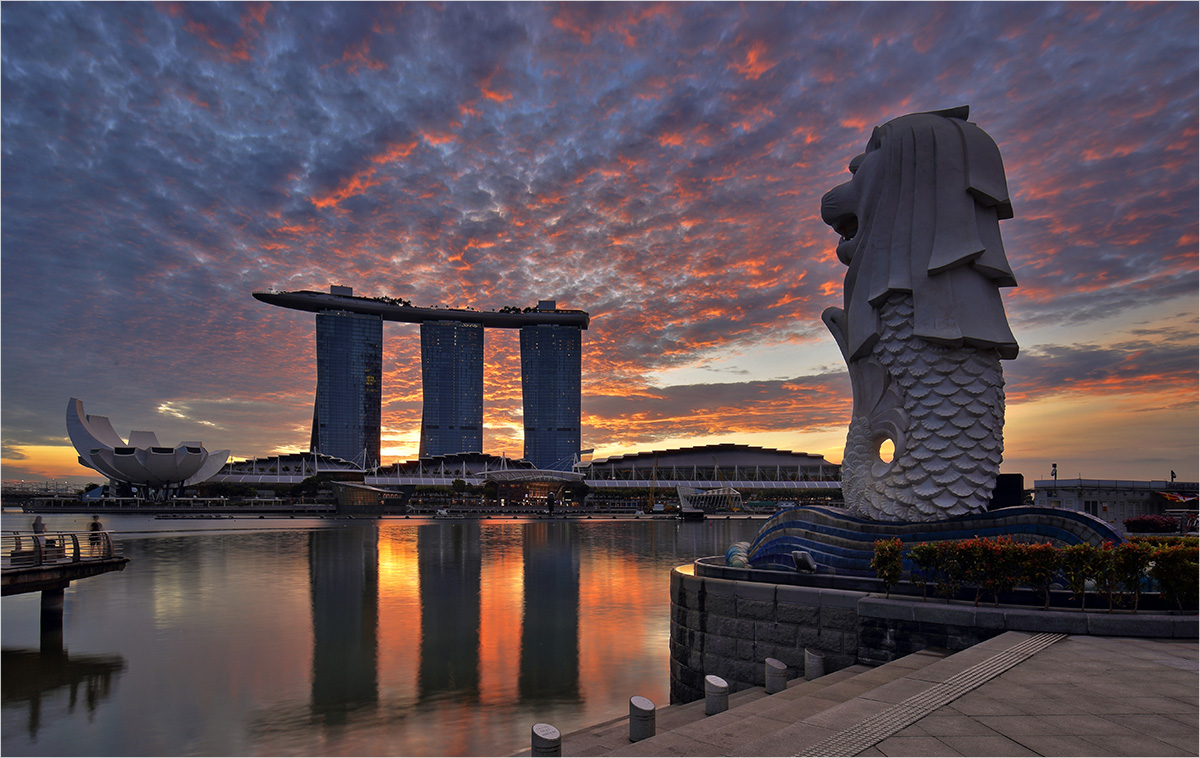 Merlion Sunrise