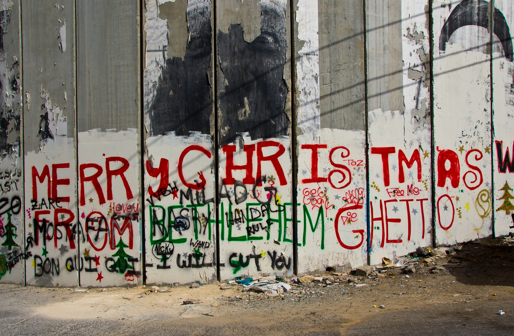 "Merry Christmas from Bethlehem Ghetto"