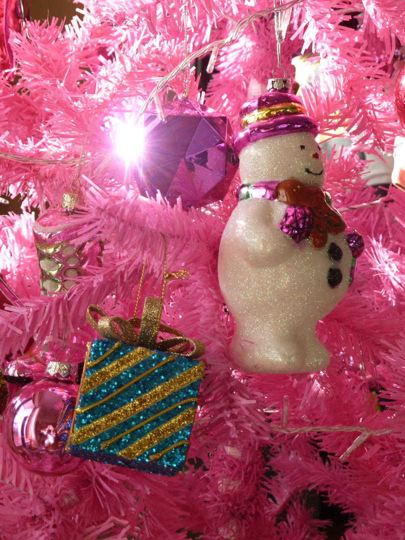 Merry Christmas pink, Weihnachten,