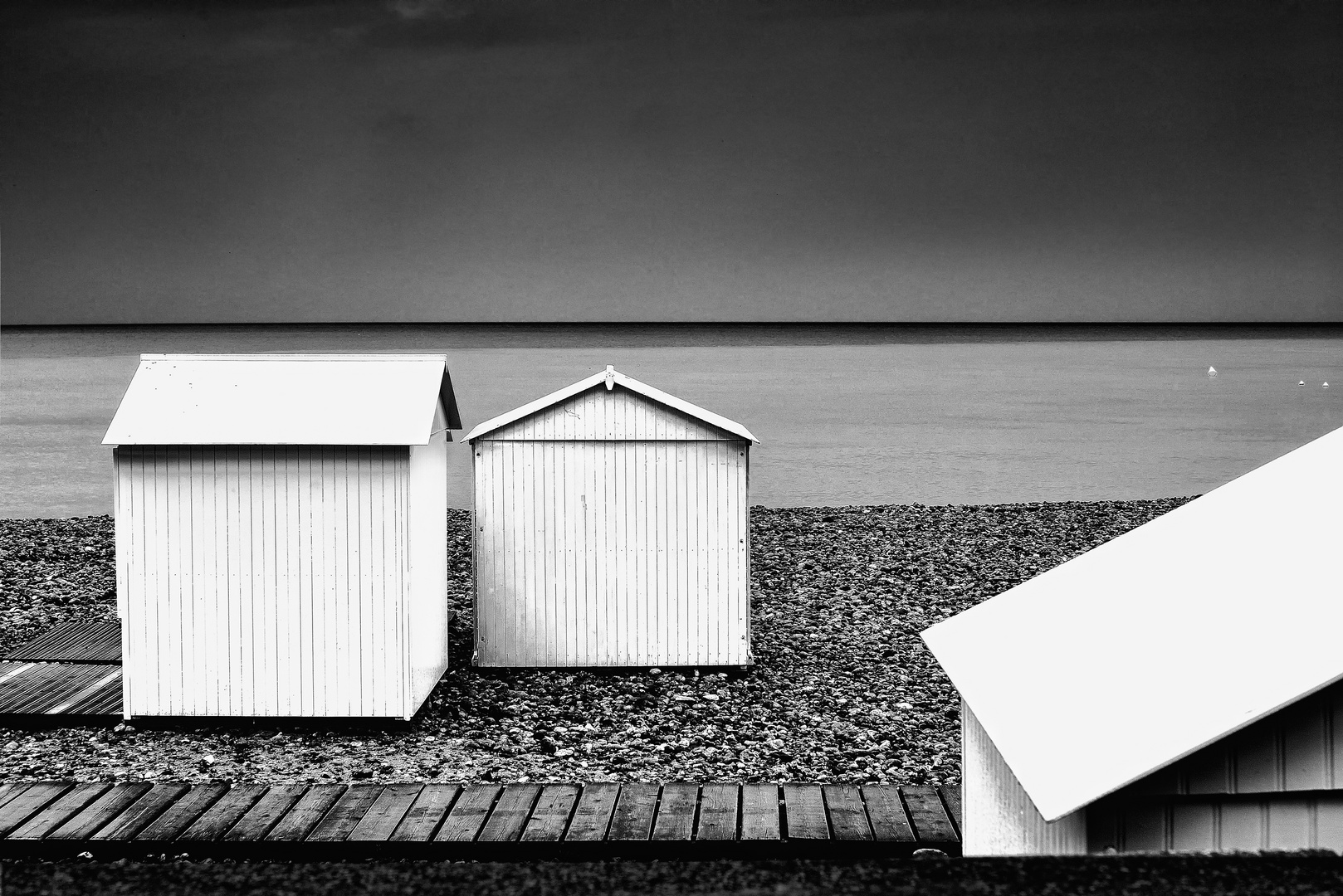 MERS LES BAINS (série cabines de plage)