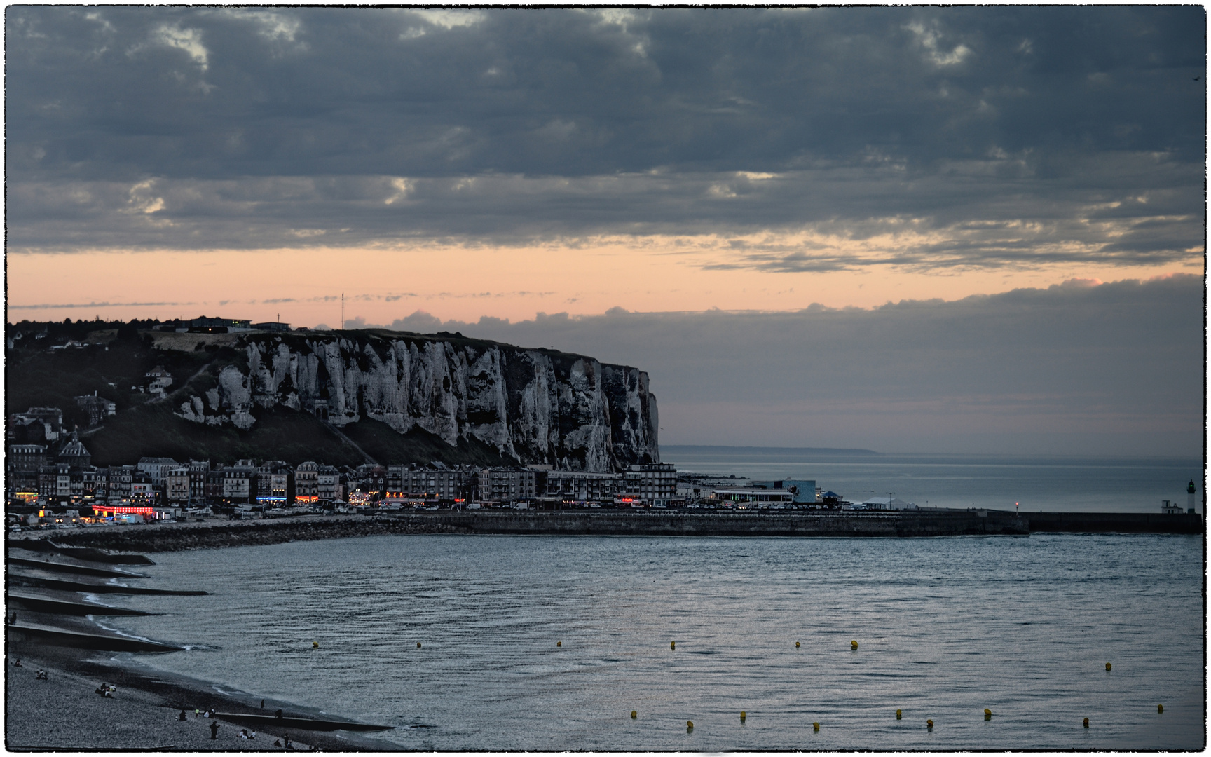 Mers-les-Bains: Steilküste - falaises