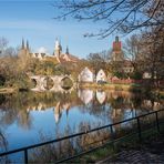 Merseburg, Dom-Schloss-Blick (2)