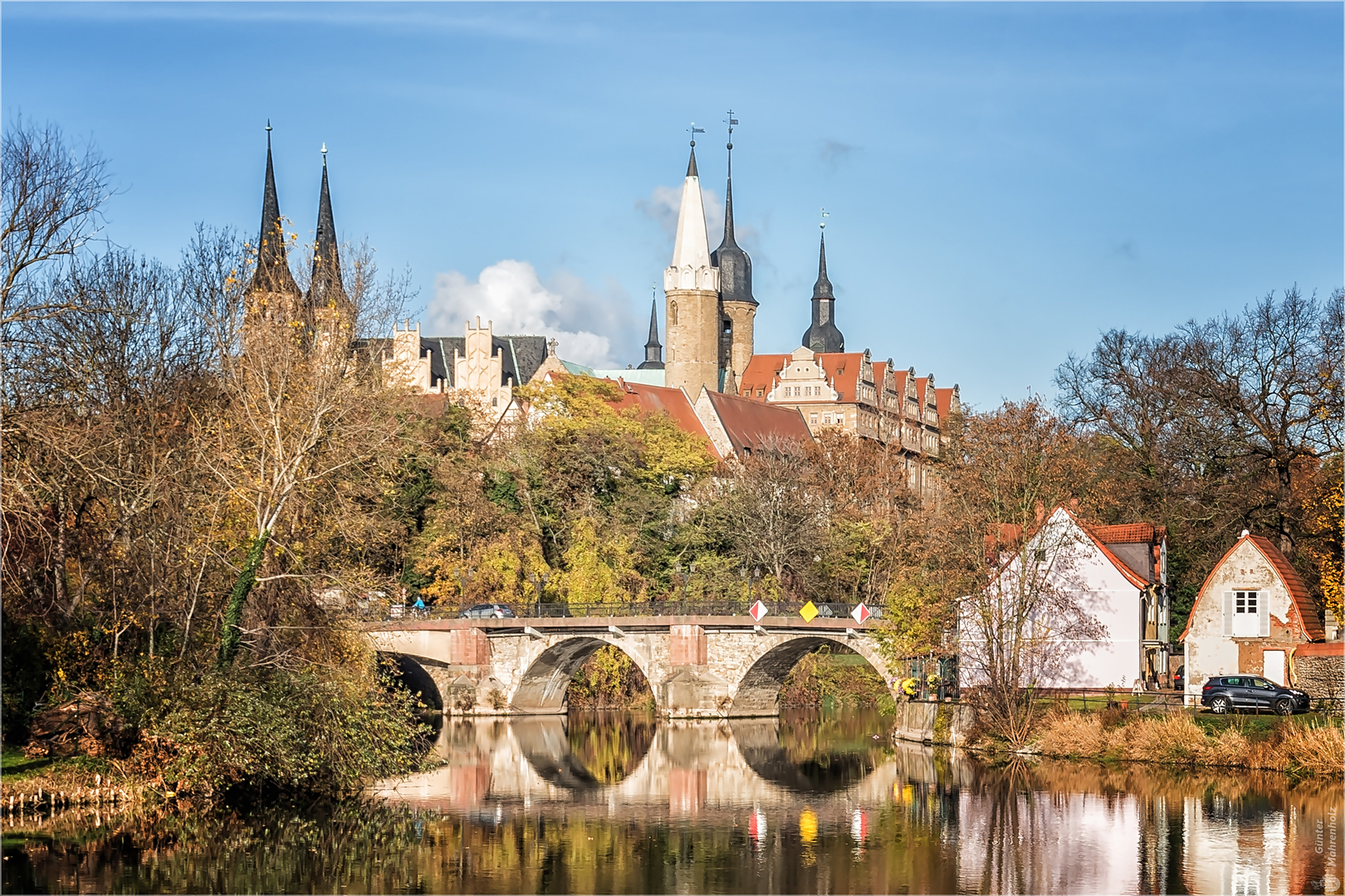 Merseburg, Dom-Schloss-Blick