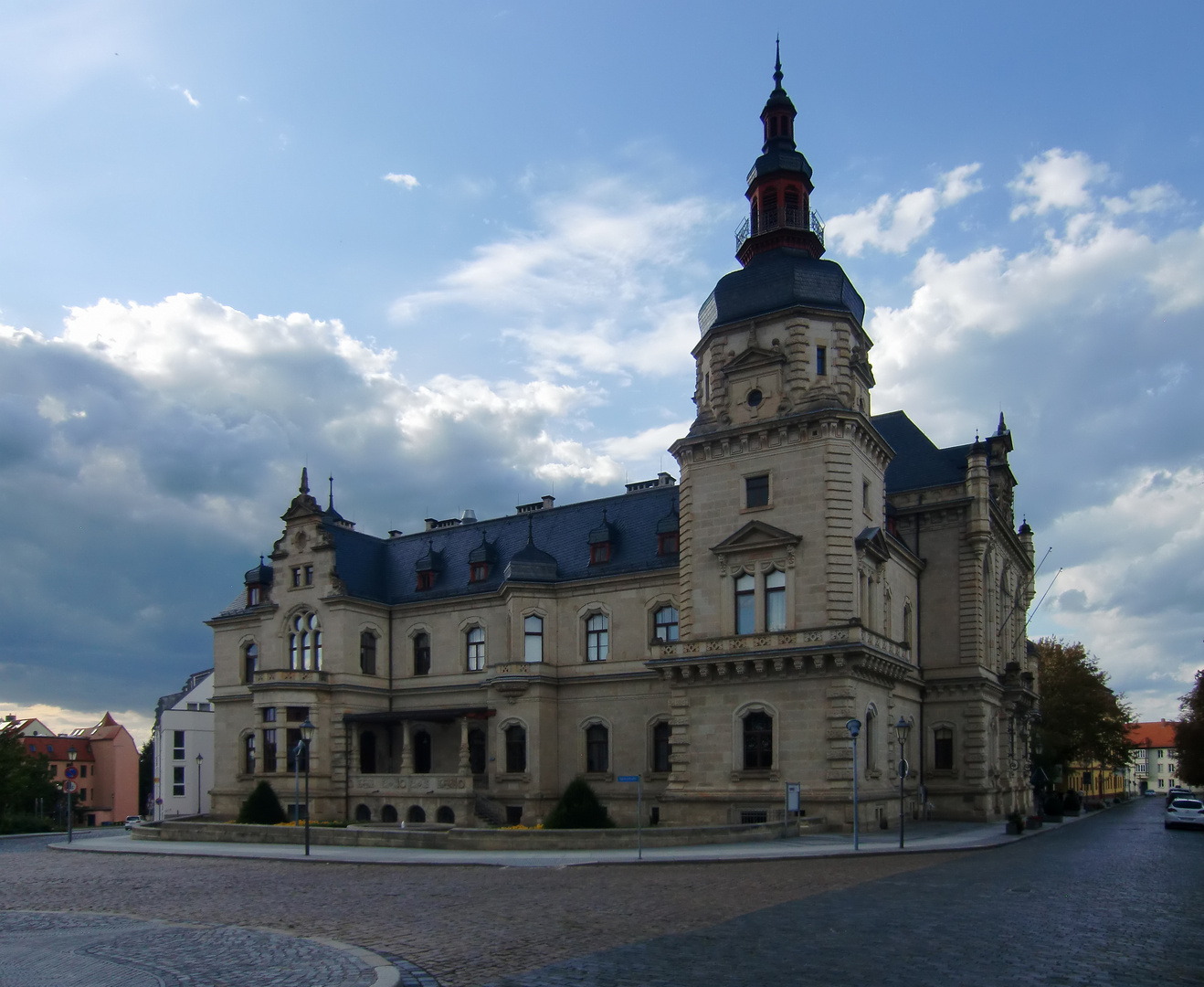 Merseburg (III) - Ständehaus (Westseite)