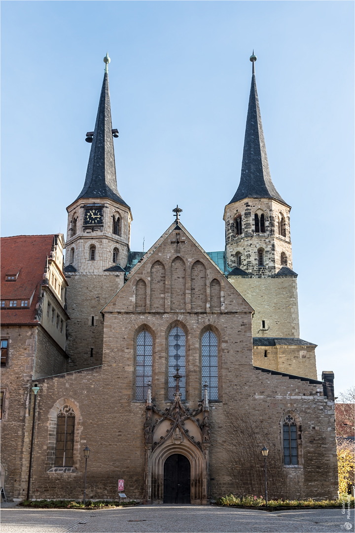 Merseburg, Westfront des Domes