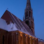 Merseburger Stadtkirche St. Maximi bei Frostigen -18 C°