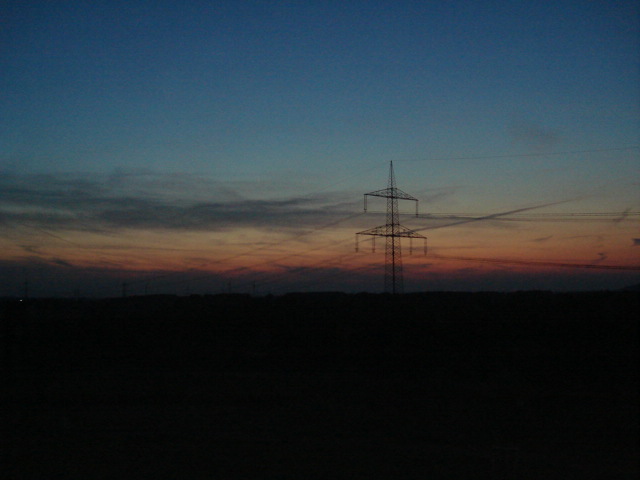 MERZENICH SONNENUNTERGANG