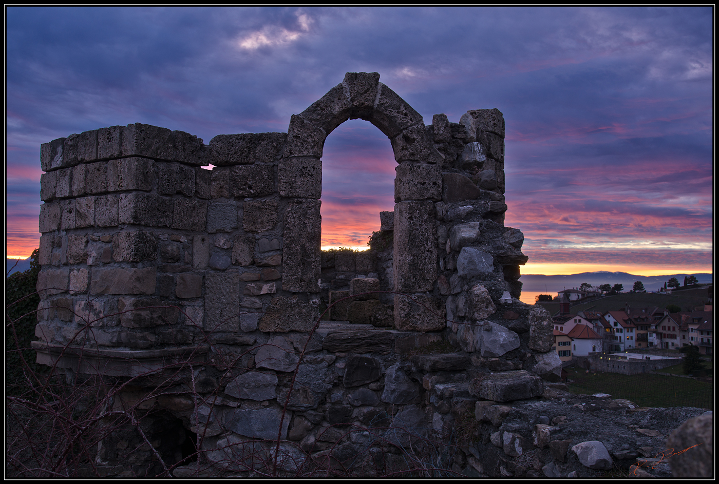 Mes ruines sous un ciel à photographe