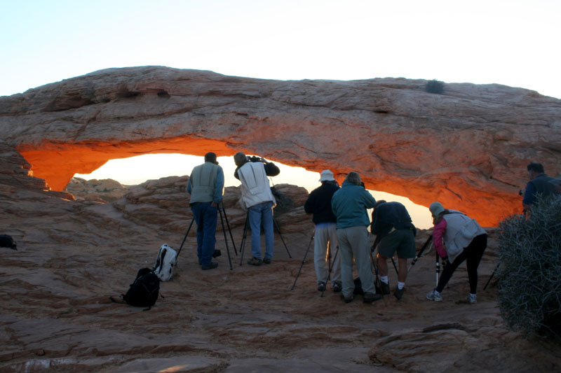 Mesa arch