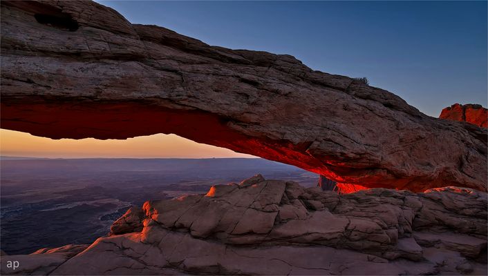 Mesa Arch Detail