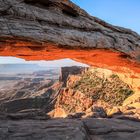 Mesa Arch glühend